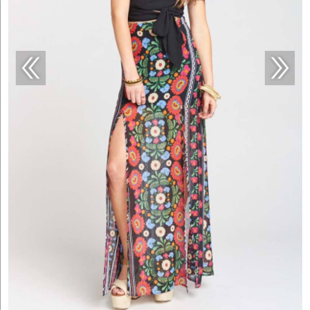 ❤️MICK DOUBLE SLIT SKIRT ~ MEXICALI